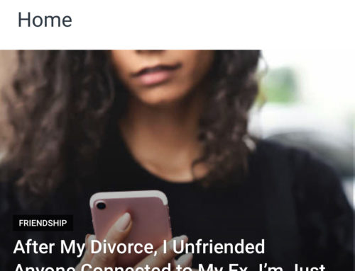 After My Divorce, I Unfriended Anyone Connected to my Ex