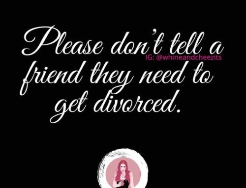 Please Don’t Tell Your Friends to Get Divorced